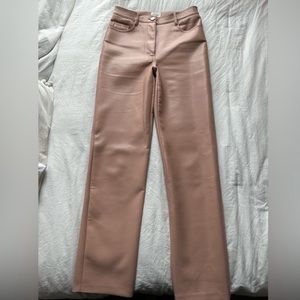 Aritzia leather pants